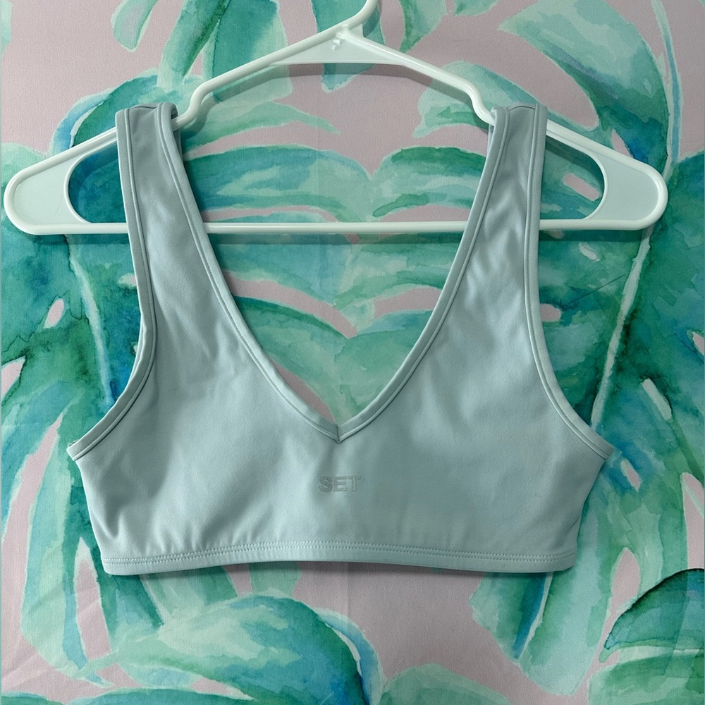 SET Active Sportbody Dip Bra in Summer, size Small